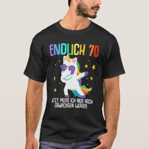 70Th Birthday 70 Years Women Men Saying Funny Gift T-Shirt