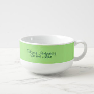 70th Birthday Anniversary Milestone Soup Bowls