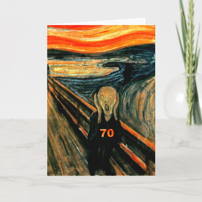 70th Birthday Card (Front)