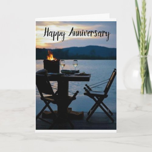 70th BIRTHDAY CELEBRATE LAKE STYLE Card