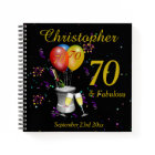 70th Birthday Celebration Black Party Guest