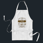 70th Birthday Celebration World Best Fabulous Adult Apron<br><div class="desc">Celebrate the milestone birthday of your favorite senior citizen with this fun gift reminding them of how fabulous they are. Customize with names,  initials or other text.</div>