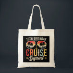 70TH Birthday Cruise Squad Family Matching Tote Bag<br><div class="desc">70TH Birthday Cruise Squad Crew Vacation Group Family Matching Design Gift Budget Tote Bag Classic Collection.</div>