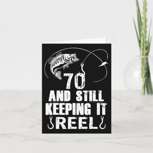 70th Birthday Fishing 70 Years Old Fisherman Gift 