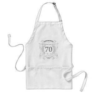 70th Birthday Gag Gift Adult Apron