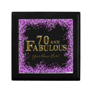 70th Birthday Gift Box