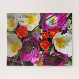 70th Birthday Granny Jigsaw Puzzle
