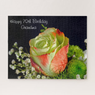 70th Birthday Granny Jigsaw Puzzle