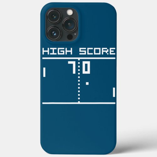 70th Birthday HIGH SCORE 70 80s Video Game Retro iPhone 13 Pro Max Case