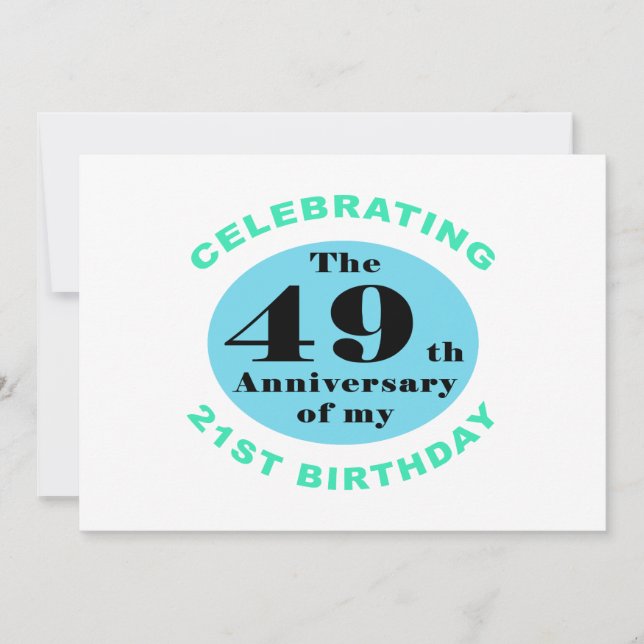 70th Birthday Humor Card (Front)
