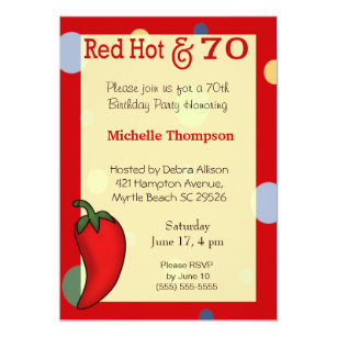 Funny 70th Birthday Invitations | Zazzle