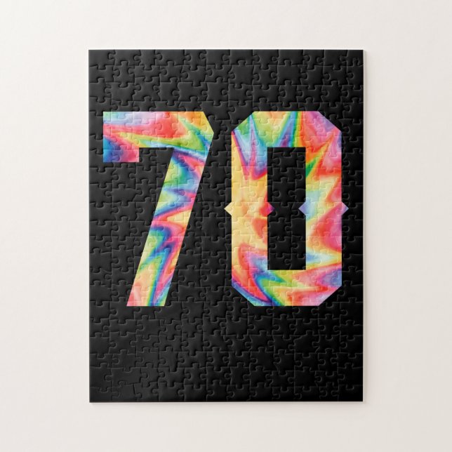 70th Birthday Jigsaw Puzzle (Vertical)