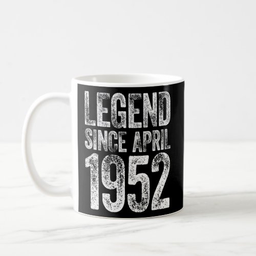 70th Birthday March Born  70 Years Legend Since 19 Coffee Mug