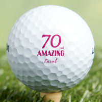 70th Birthday Neighbor Gift Amazing 70 Pink