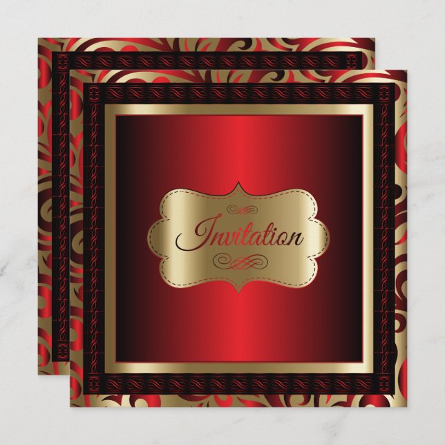 70th Birthday Party | DIY Text Invitation (Front/Back)