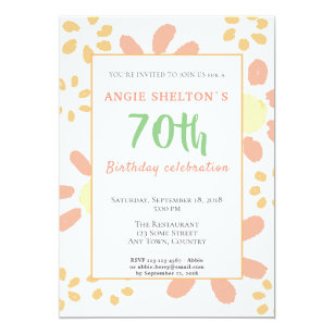 Funny 70th Birthday Invitations | Zazzle