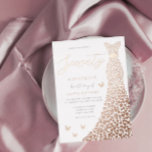 70th Birthday Party Gold Dress Fabulous  Foil Invitation<br><div class="desc">70th Birthday Party Gold Dress Fabulous Foil Invitation
See other invitations in our Niche and Nest Store</div>