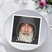 70th birthday photo seventy guys script