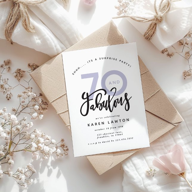 70th birthday surprise birthday party (Creator Uploaded)