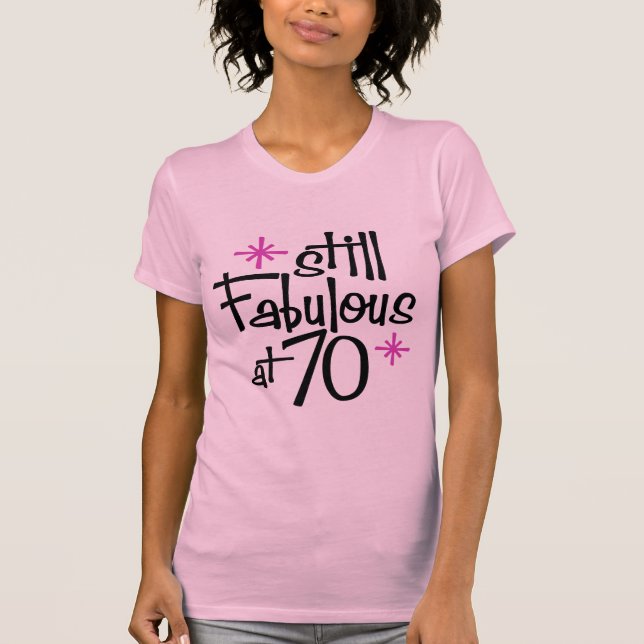 70th Birthday T-Shirt (Front)