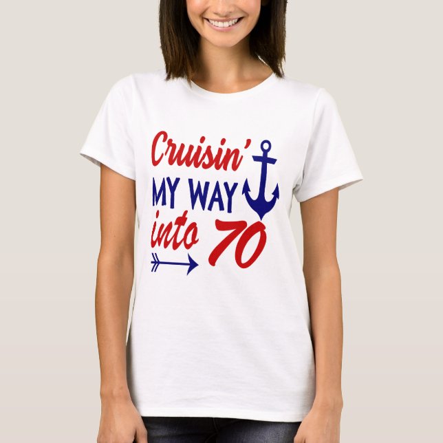 70th birthday T-Shirt (Front)