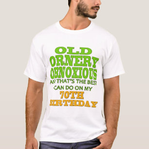 70th Birthday T-shirts and Gifts