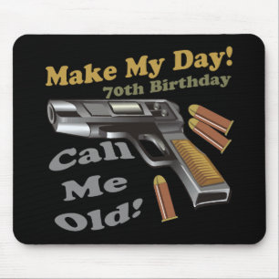 70th Birthday T-shirts and Gifts Mouse Pad