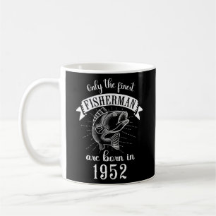 70th Birthday Tee Fishing Fisherman 1952 70th Coffee Mug