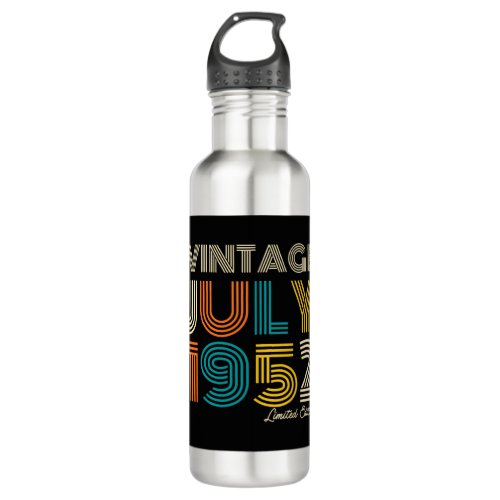 70th Birthday Vintage 1952 Limited Edition Stainless Steel Water Bottle