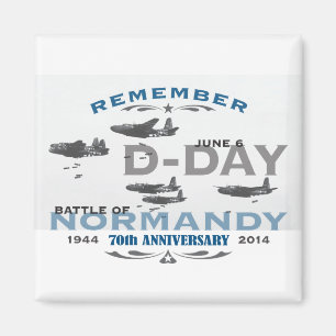70th D-Day Air Battle of Normandy Anniversary Magnet