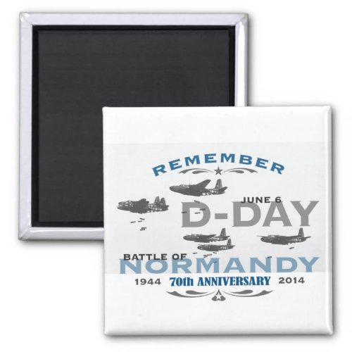 70th D_Day Air Battle of Normandy Anniversary Magnet