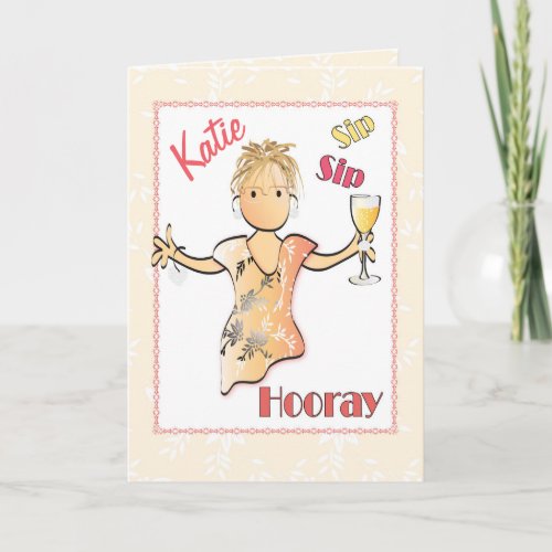 70th Funny Birthday Card for Her