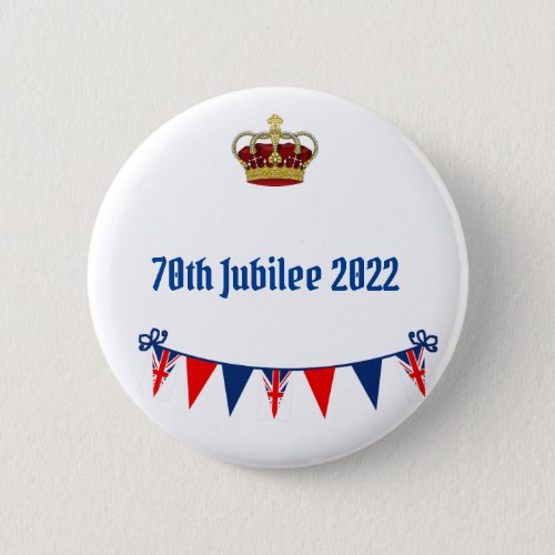 70th Jubilee 2022 Button