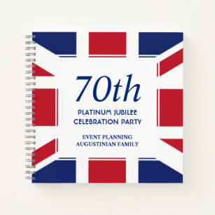 70th Platinum Jubilee Event Planning Notebook