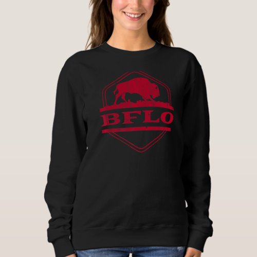 716 Area Code Buffalo New York BFLO WNY  1 Sweatshirt
