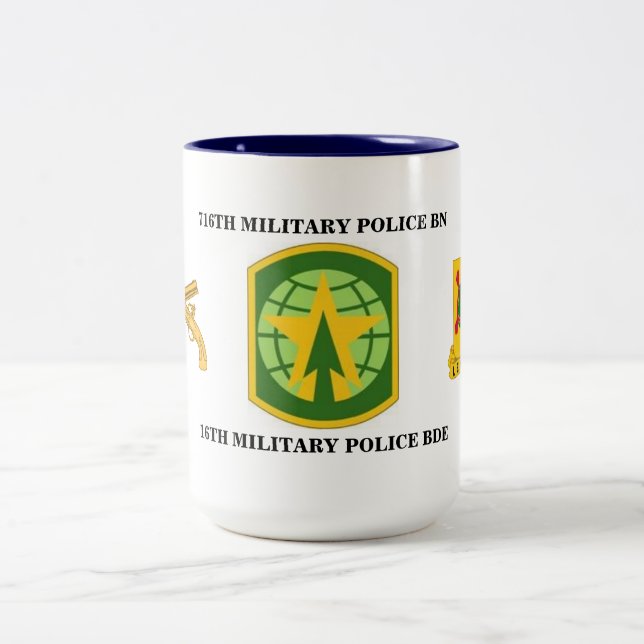 716TH MILITARY POLICE BATTALION MUG (Center)