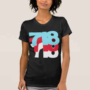 718 Area Code T-Shirt