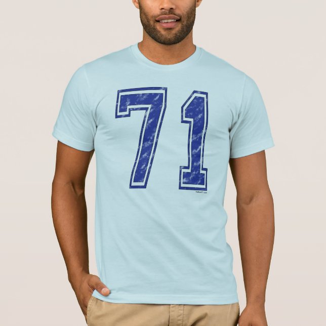 71 Custom Jersey T-Shirt (Front)