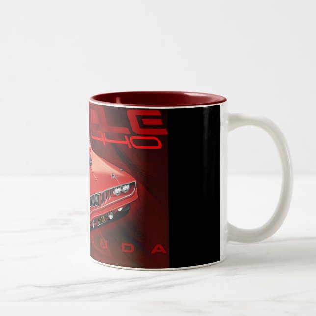 71Cuda11x17-new Two-Tone Coffee Mug (Right)