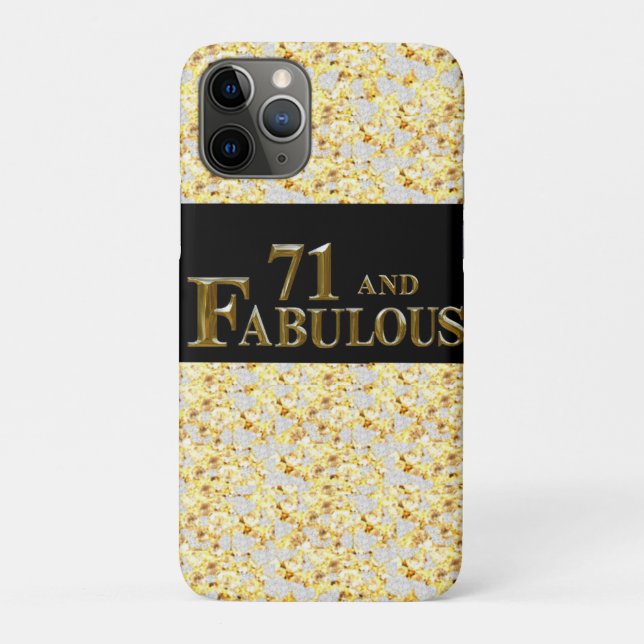 71st  Birthday  Case-Mate iPhone Case (Back)