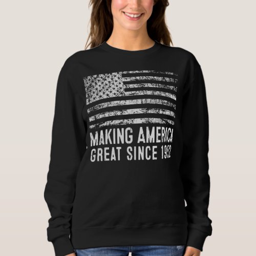 71st Birthday Making America Great Since 1952 Sweatshirt