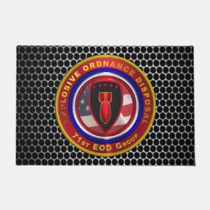 71st Explosive Ordnance Disposal Group Doormat