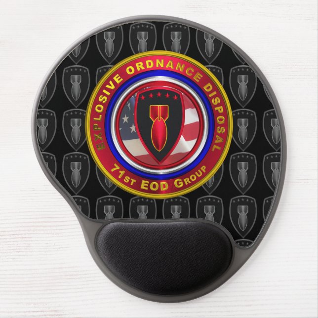 71st Explosive Ordnance Disposal Group  Gel Mouse Pad (Front)