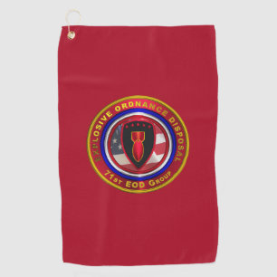 71st Explosive Ordnance Disposal Group Golf Towel