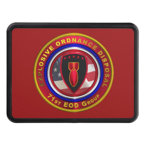 71st Explosive Ordnance Disposal Group Hitch Cover