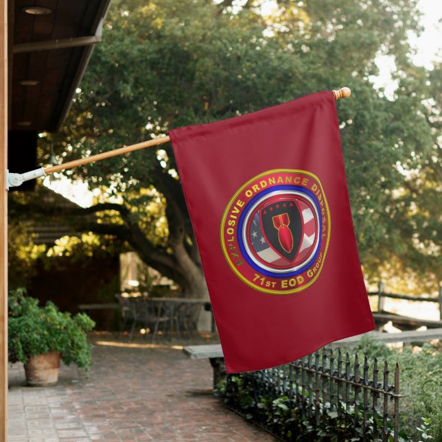 71st Explosive Ordnance Disposal Group  House Flag (In SItu)