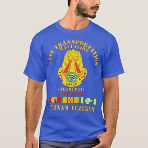 71st Transportation Battalion Terminal Long Binh V T_Shirt