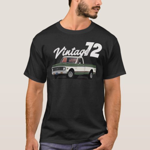 72 Chevy Truck shirt Classic T_Shirt