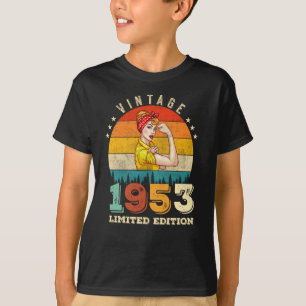 72 Year Old Bday 1953 Vintage 72nd Birthday Women T-Shirt