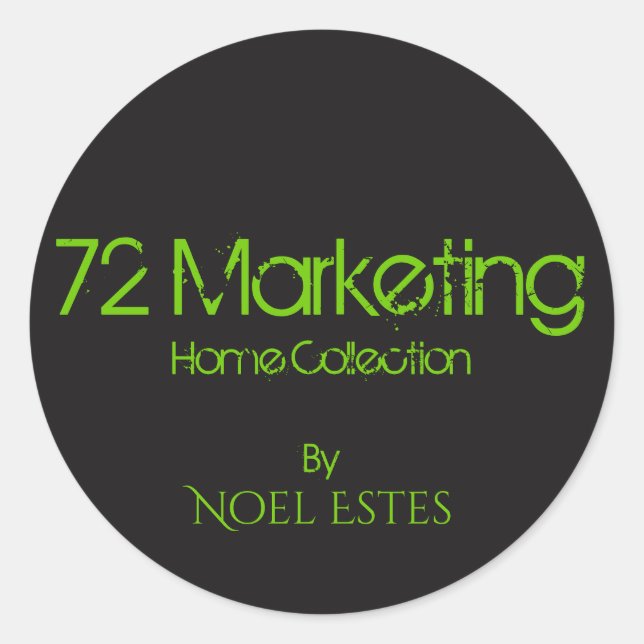 72marketing sticker (Front)